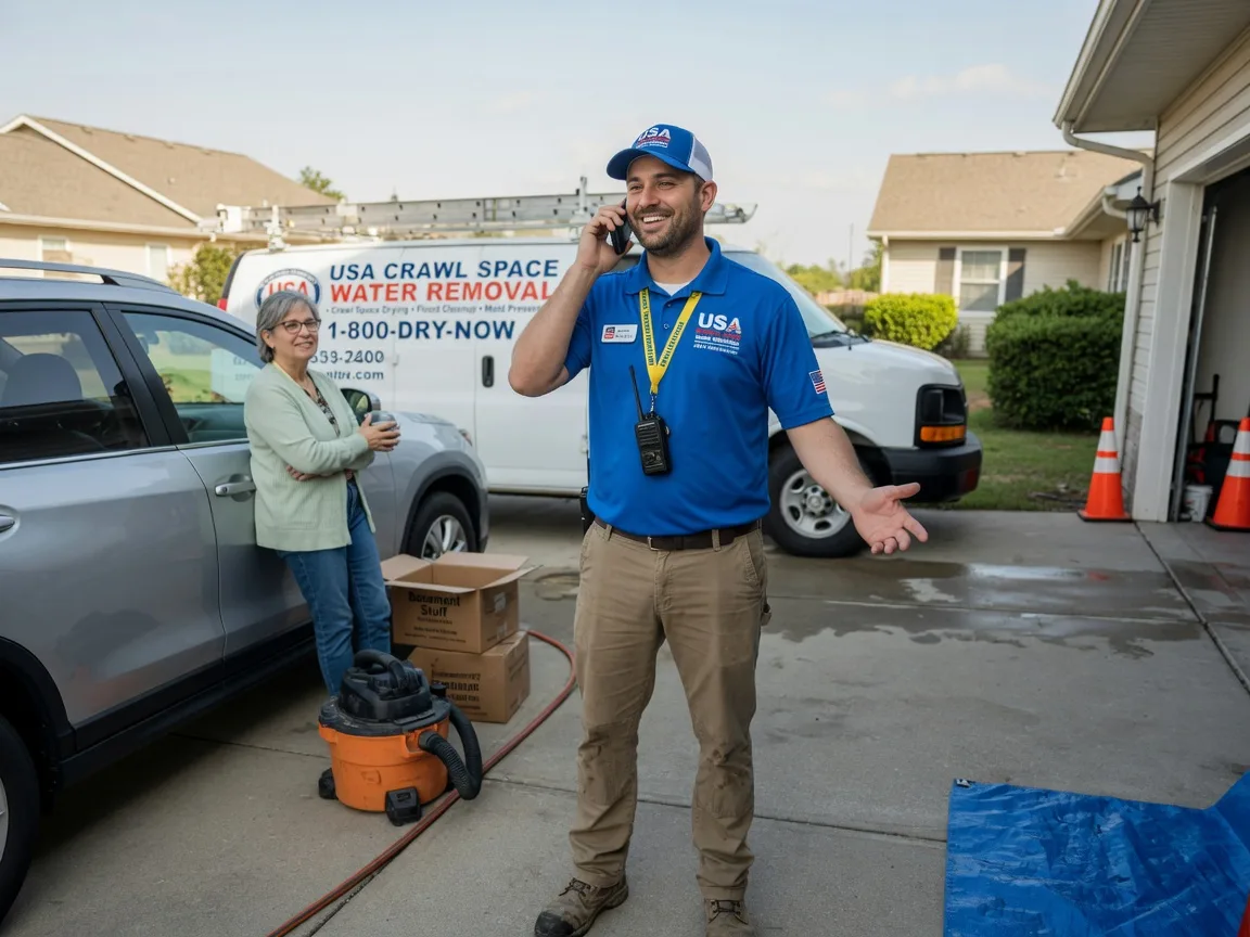 Crawl Space Water Removal Dolliver, IA FAQs